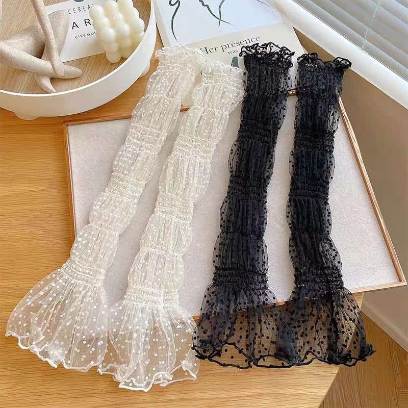 Stretch Lace Gloves, Arm Sleeve - ViktaShop
