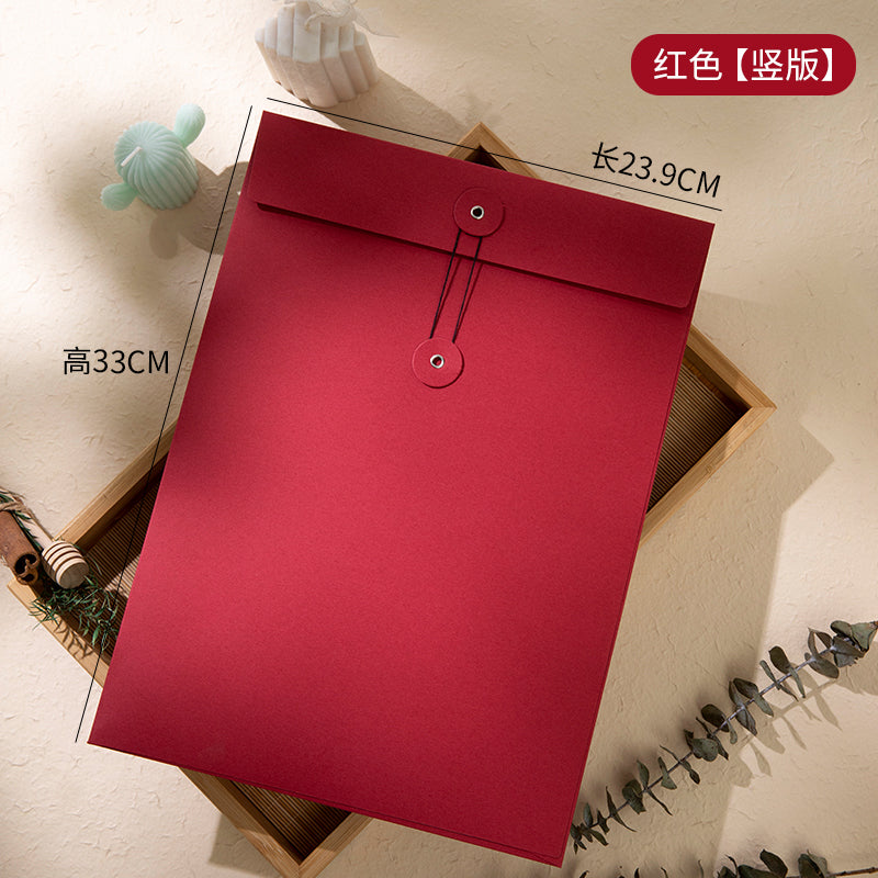 Color Paper File Bag, Stickers Storage - ViktaShop