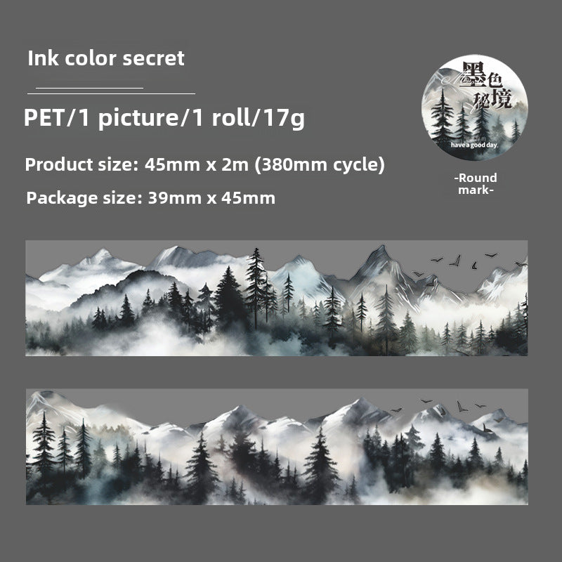 Mountain PET Tape for Scrapbooking - ViktaShop