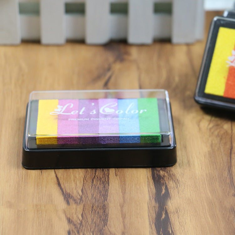 Large Rectangular Gradient Rainbow Inkpad – 5 Options - ViktaShop