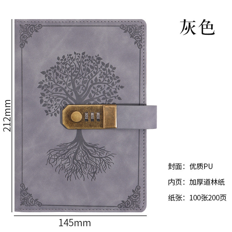 A5 Retro Notebook Gift Set – Business Office Journal - ViktaShop