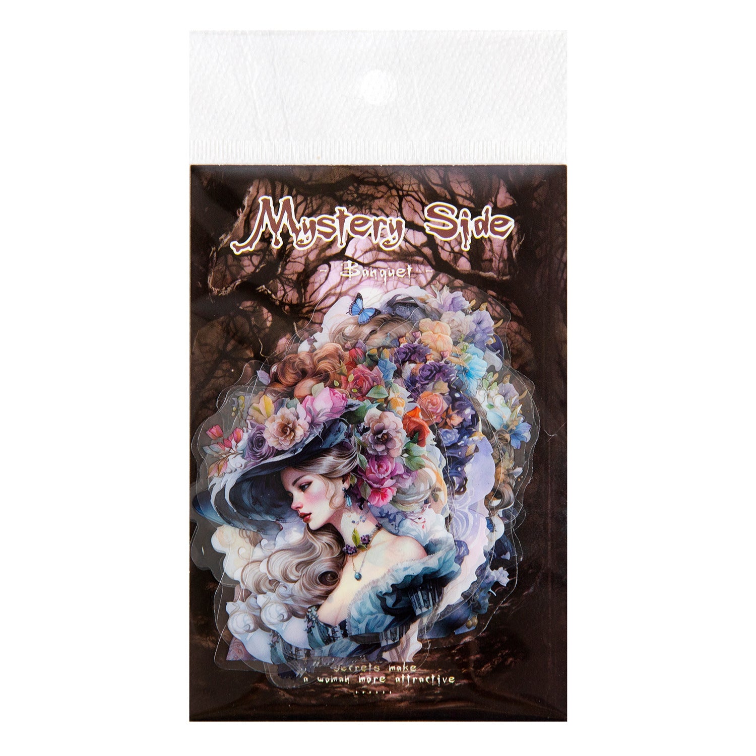 Mysterious Side Series PET Stickers, 6 Options - ViktaShop