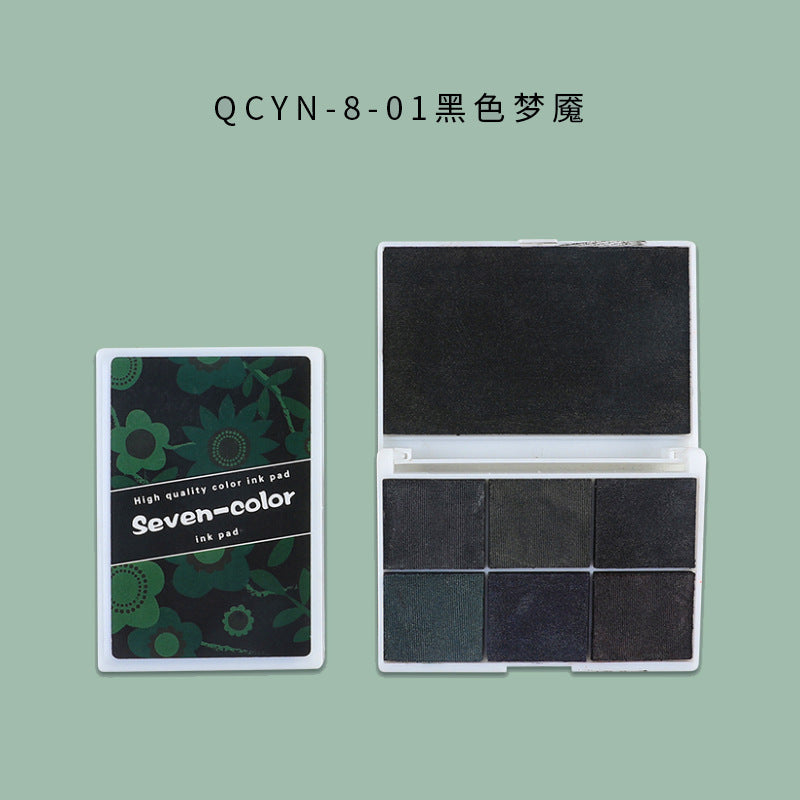 Boxed Water-Based Inkpad Set - Colorful for Kids’ Crafts - ViktaShop