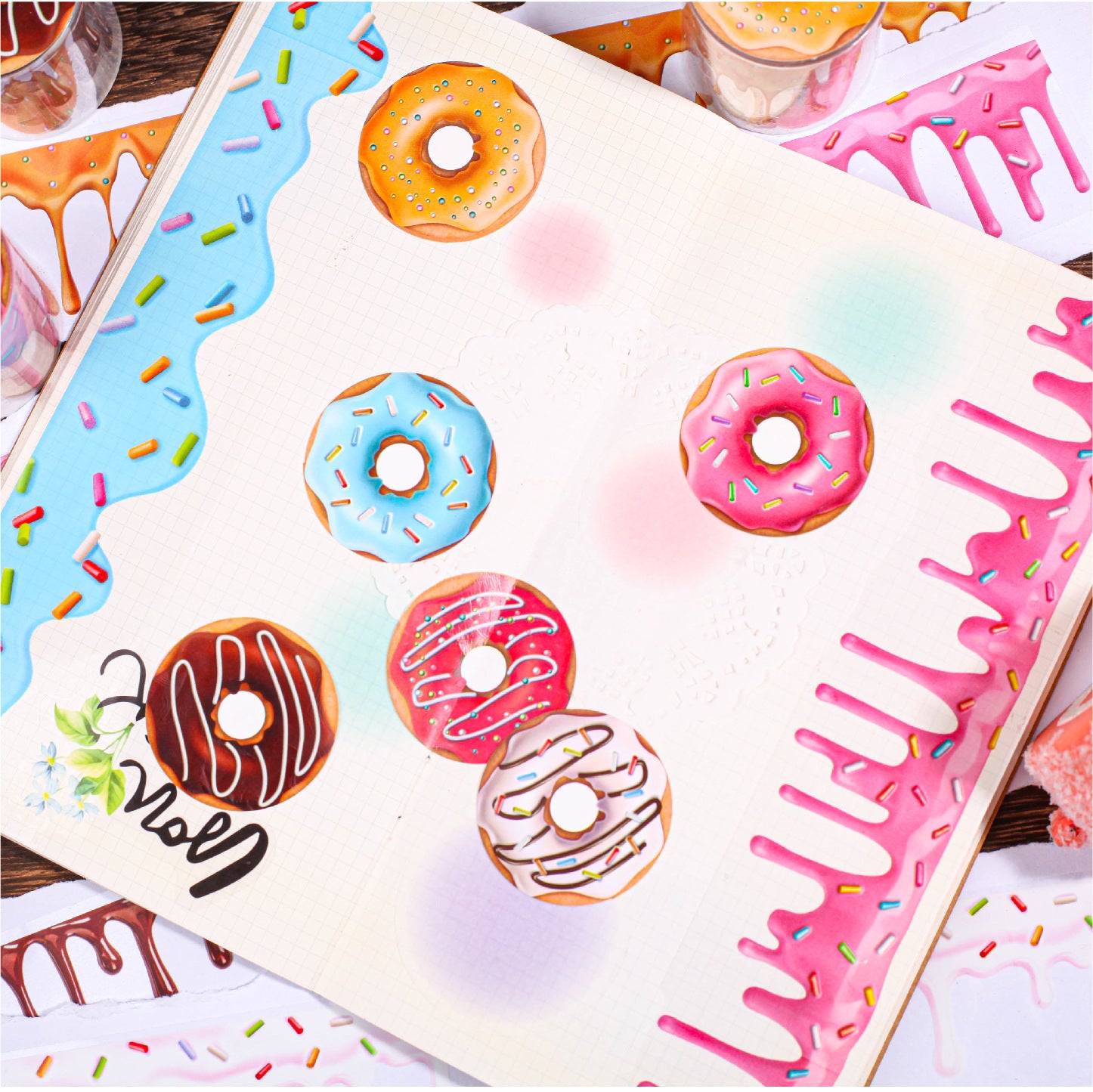 Donut Cake Tape - 2m - ViktaShop