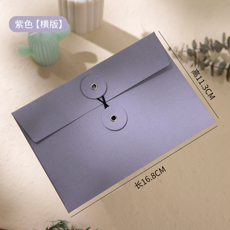 Color Paper File Bag, Stickers Storage - ViktaShop