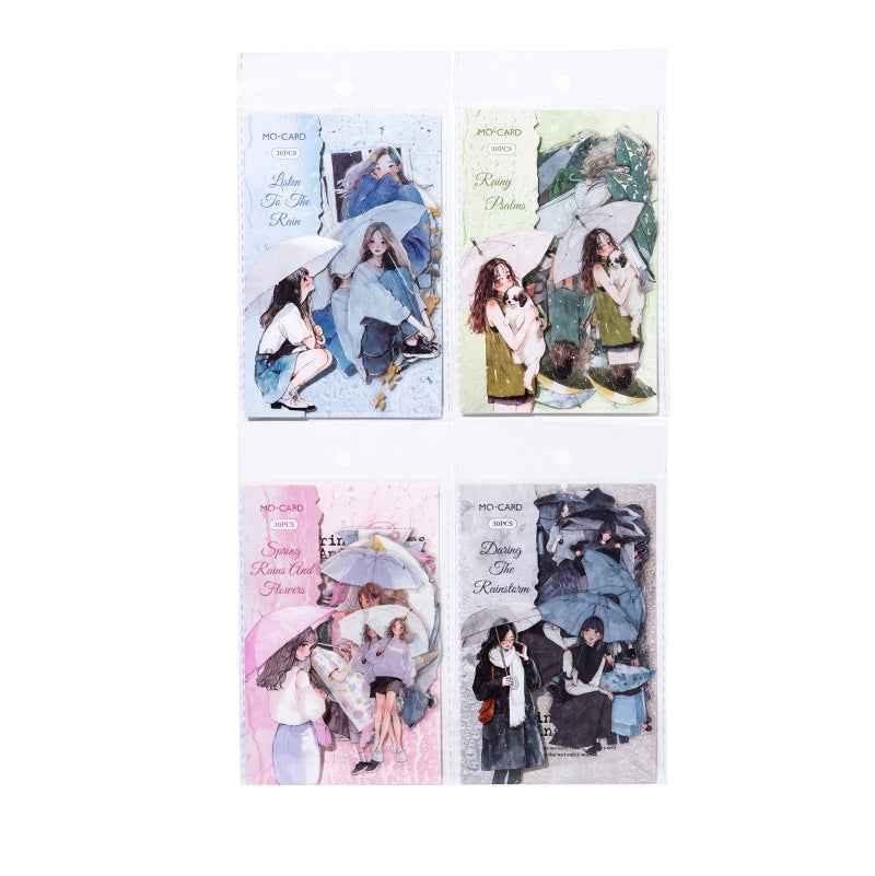 Rain Sound Overture Series PET Stickers