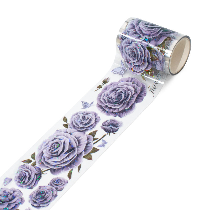 Flower Decoration – Creative Handmade Rose PET Tape - 2m - ViktaShop
