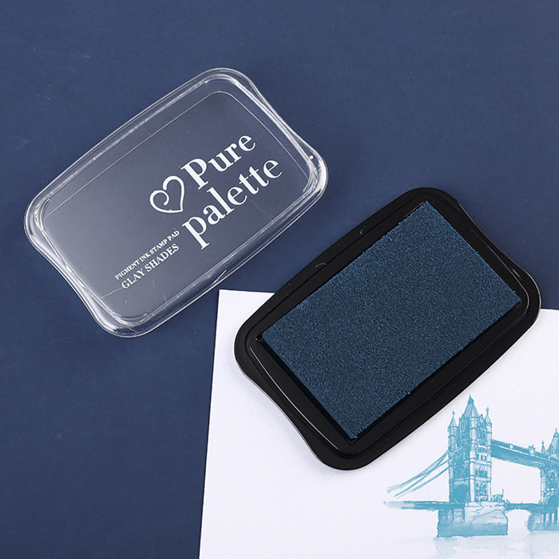 Retro Color Ink Pad – 12 Color Options, for Finger Painting & Stamp DIY - ViktaShop