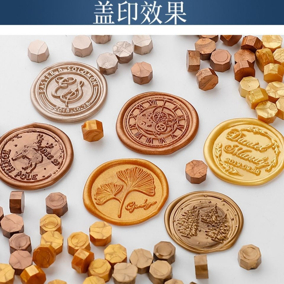 Pearl Wax Seal Set – Mixed Color Fire Paint Grains - ViktaShop