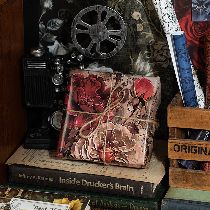 Twilight Legend Series Retro Paper DIY Decoration Backing, 4 Options - ViktaShop