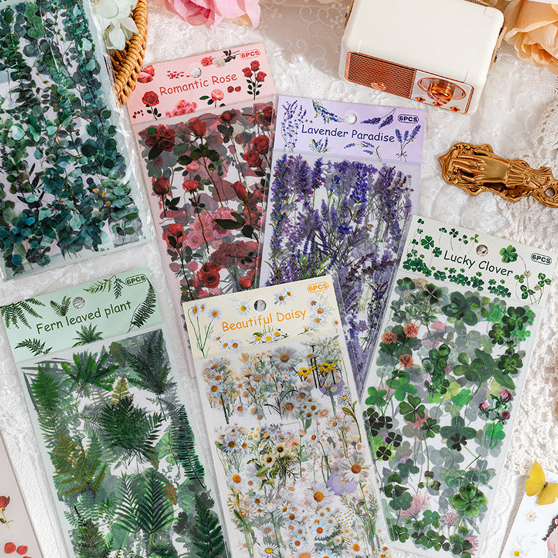 Chihiro Story PET Stickers - Amazon Plants & Flowers - ViktaShop