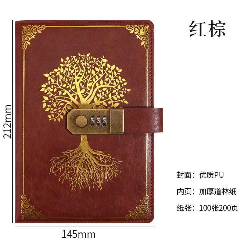 A5 Retro Notebook Gift Set – Business Office Journal - ViktaShop