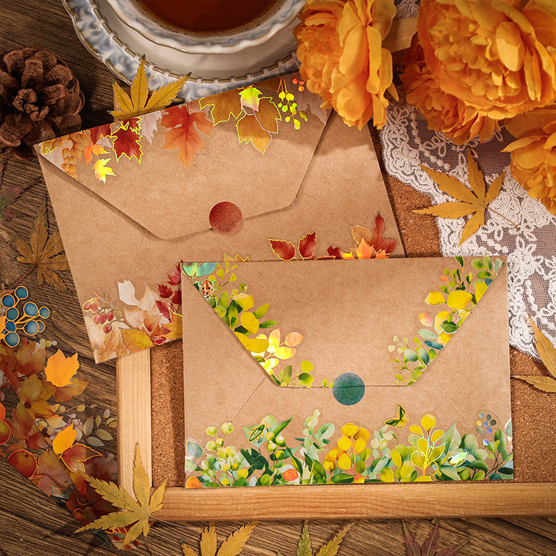 Autumn Impression PET Sticker Pack, 6 Options - ViktaShop