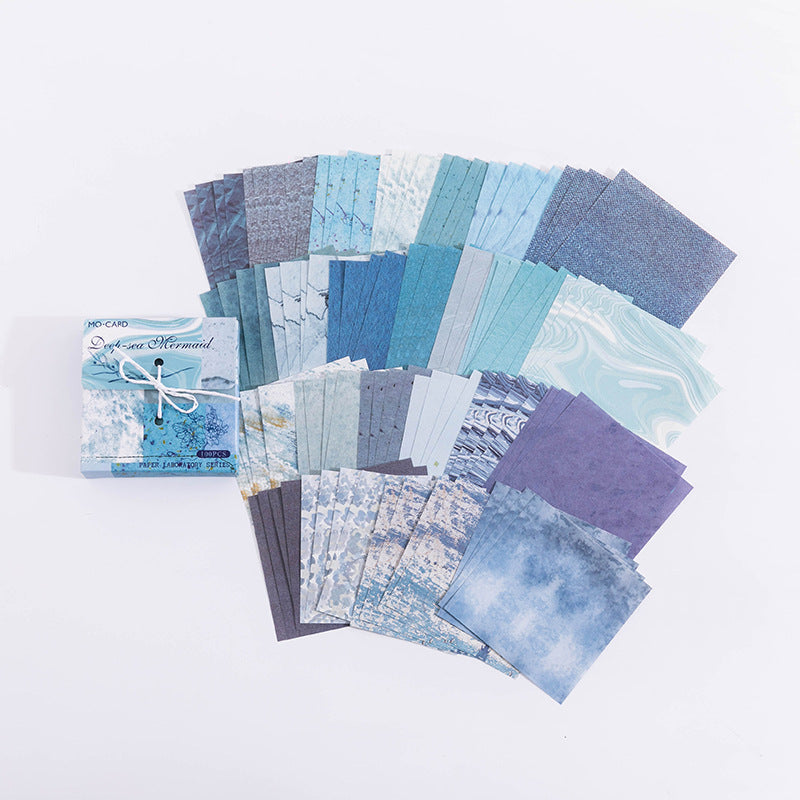 Paper Notes, Retro Hand Account DIY Material, 100 Sheets - ViktaShop