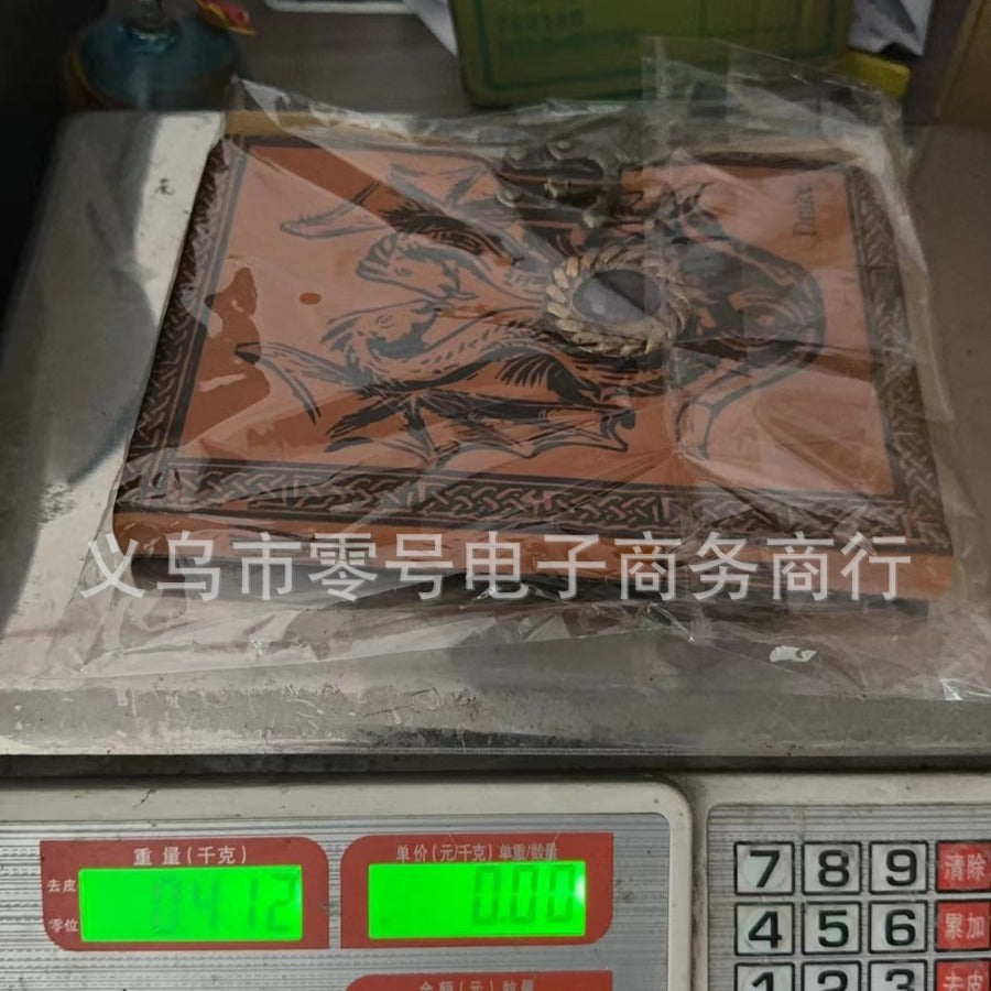 Medieval Retro Leather Notebook – DND Journal - ViktaShop