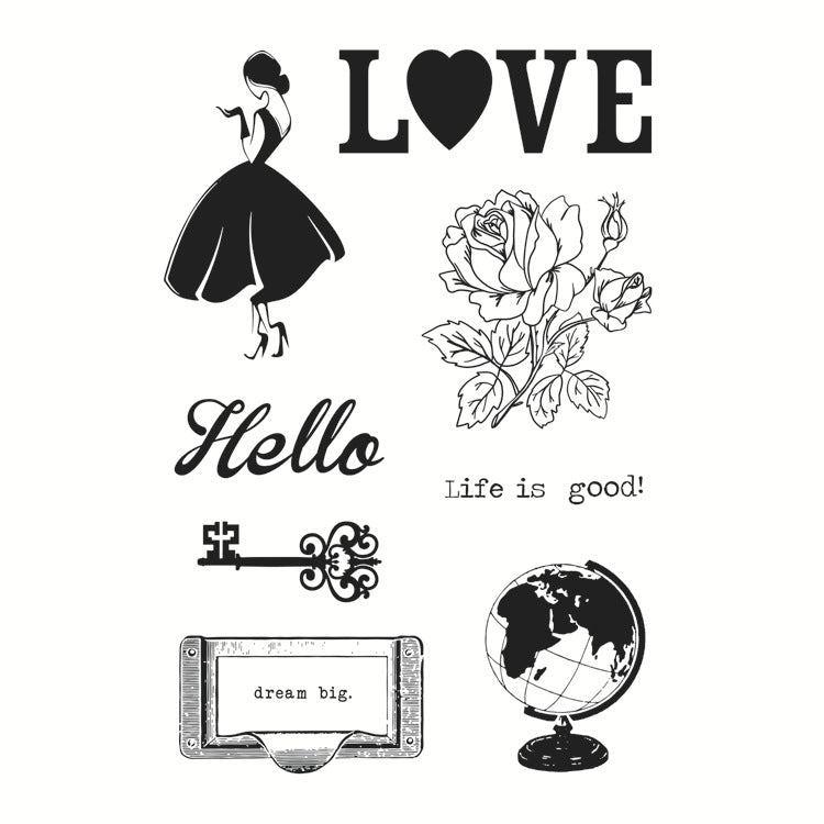 Transparent Silicone Creative Stamp – PVC DIY Seal for Journals & Crafts - ViktaShop