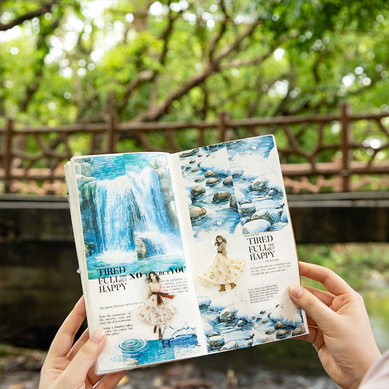 Paper Tape – Stream Humming Series, Landscaping Theme, 6 Options - ViktaShop