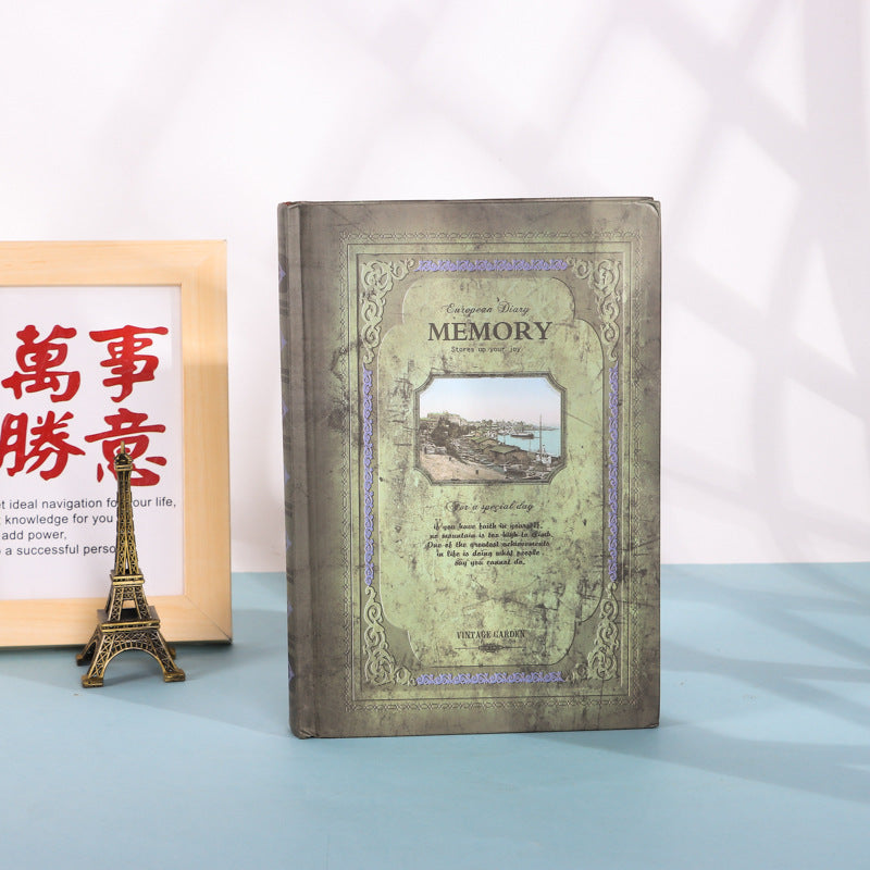 Vintage Oil Painting A5 Notebook - Thickened Hard Cover, 4 Options - ViktaShop