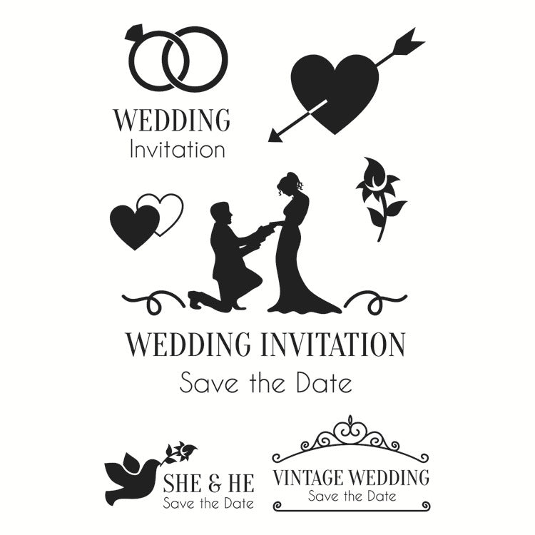 Transparent Silicone Creative Stamp – PVC DIY Seal for Journals & Crafts - ViktaShop