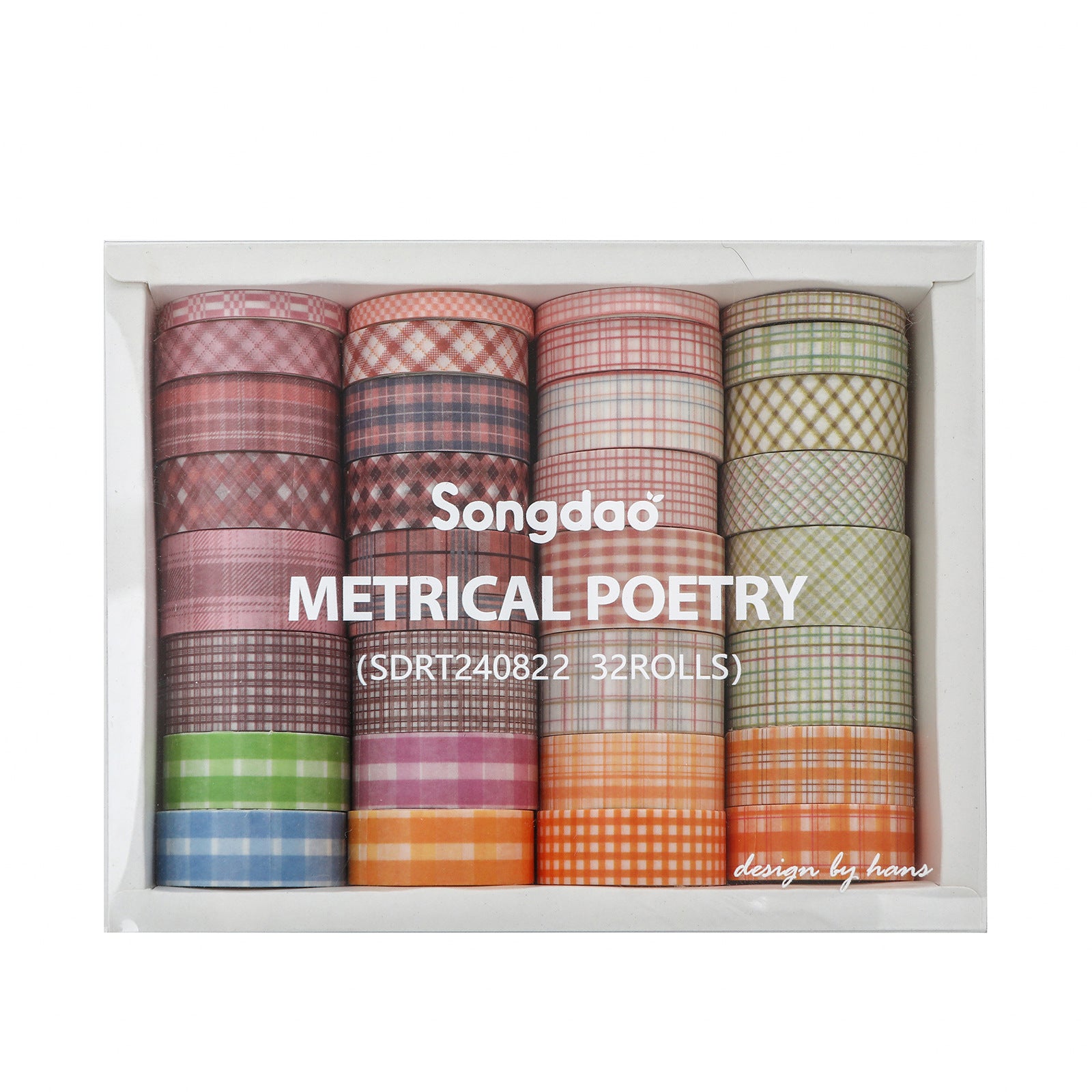 Metrical Poetry Series & Paper Tape Suit, 32 Rolls - ViktaShop