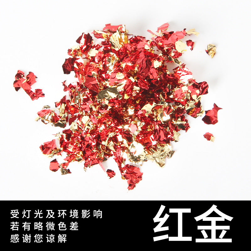 Broken Gold & Silver Foil – DIY Scrapbooking Copper Foil Decoration - ViktaShop