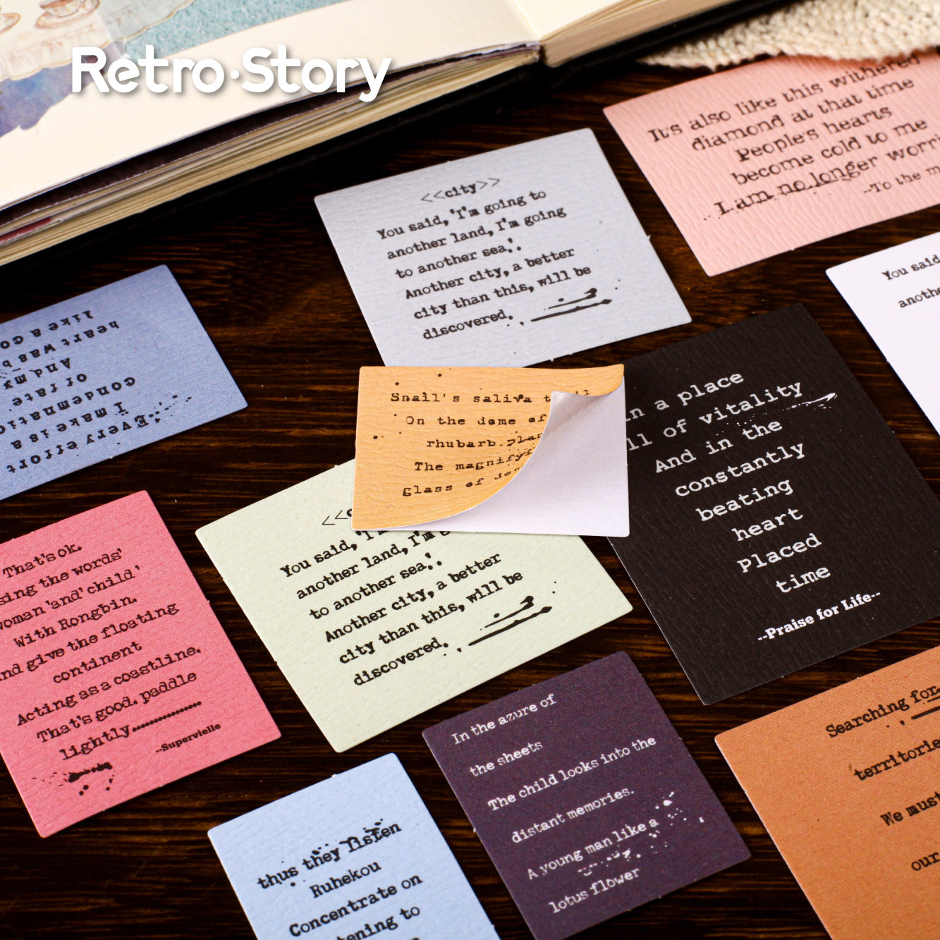 Character Series English Notebook Base Material Decoration Stickers, 20 Pcs - ViktaShop
