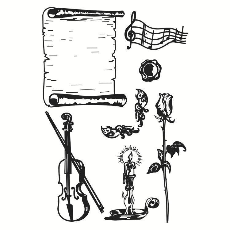 Transparent Silicone Creative Stamp – PVC DIY Seal for Journals & Crafts - ViktaShop