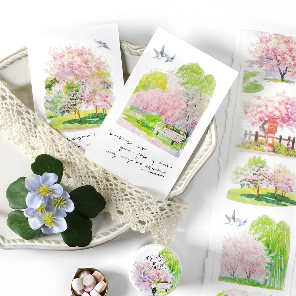 Washi Tape - Spring Breeze Series, 2m - ViktaShop