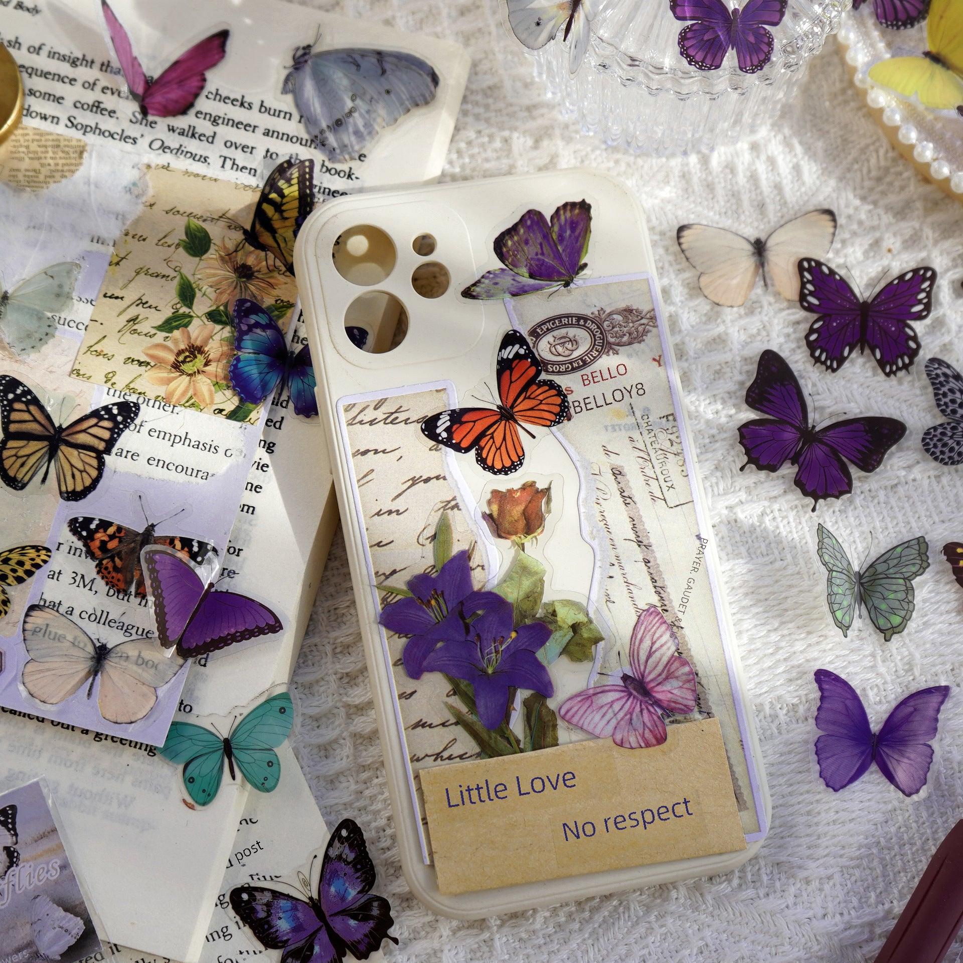 Butterfly Garden PET Sticker Pack, 6 Options - ViktaShop