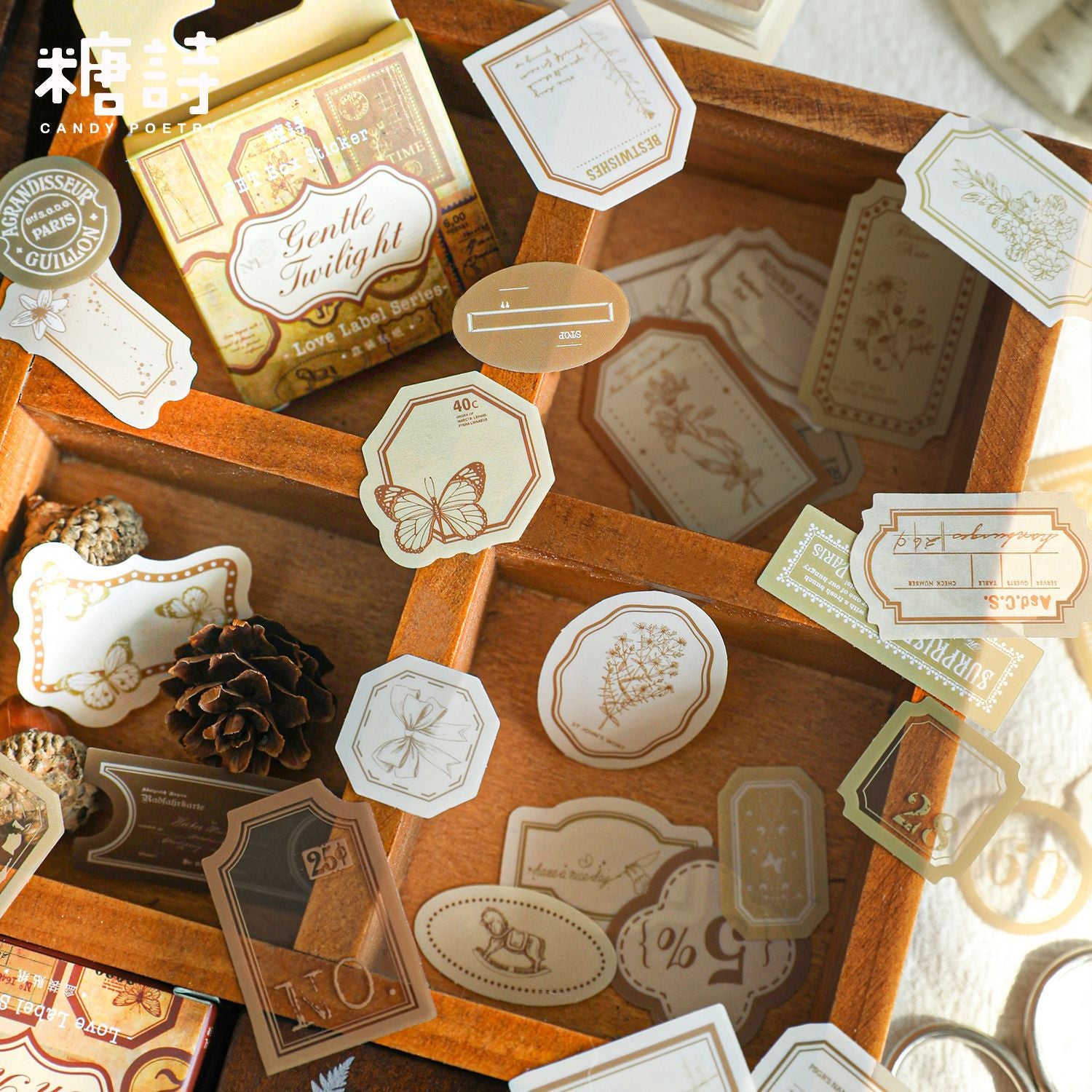 Boxed Sticker - Love Label Series, 4 Options - ViktaShop