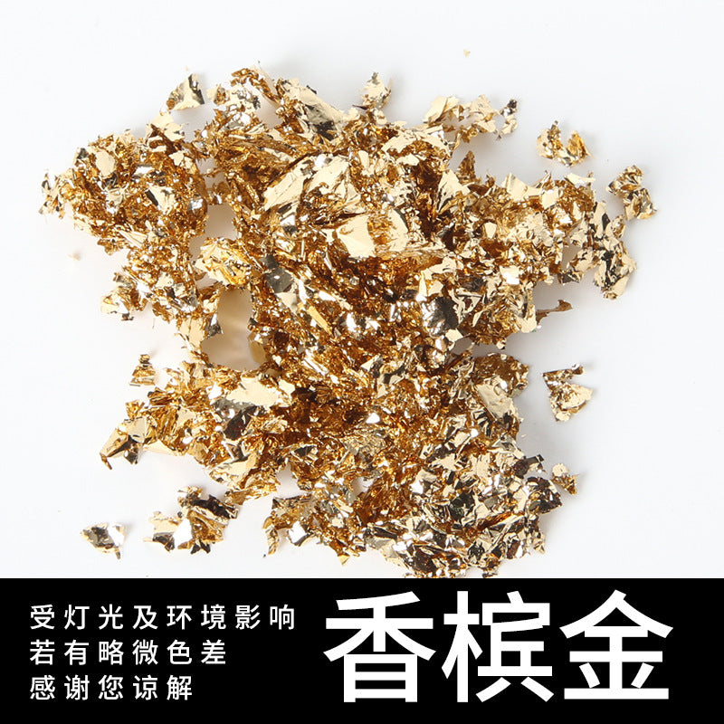 Broken Gold & Silver Foil – DIY Scrapbooking Copper Foil Decoration - ViktaShop