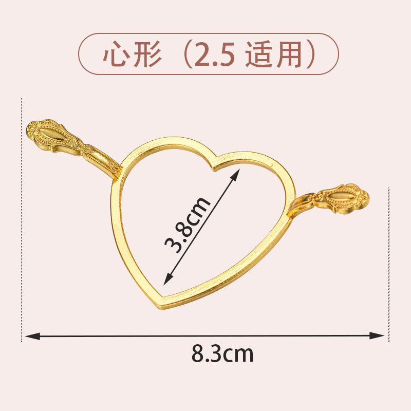 Metal Circle Mold – Fire Paint Wax Seal Stamp Fixer - ViktaShop