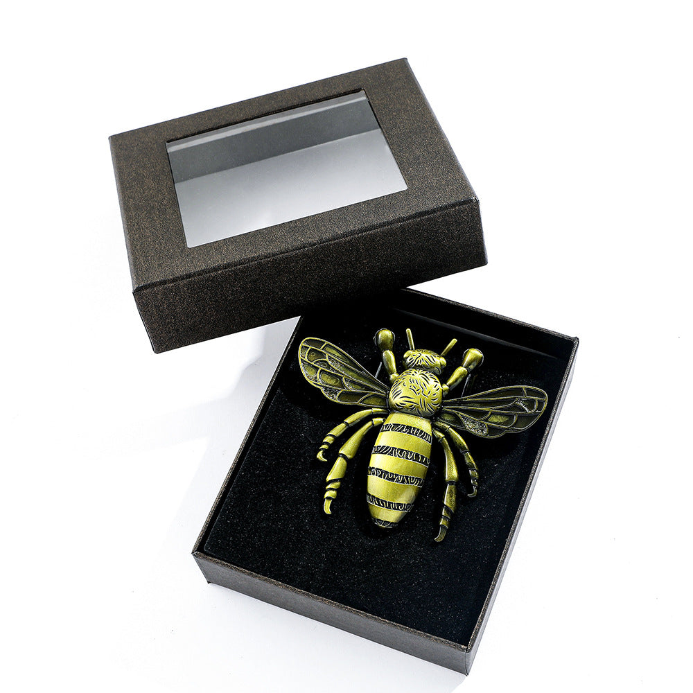 Vintage Metal Bee Bookmark – Antique Bronze Page Clip - ViktaShop
