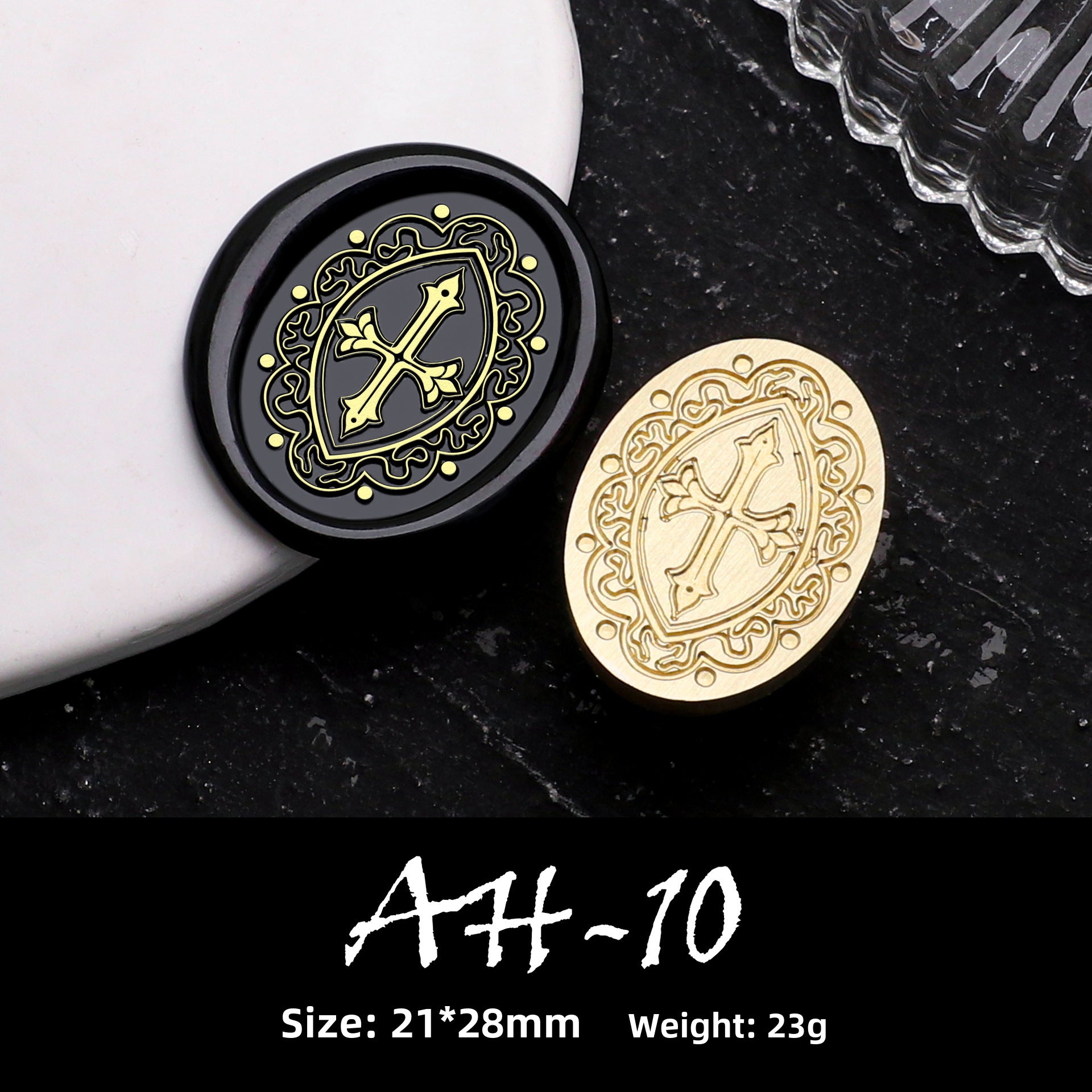 European Color Dark Series Fire Paint Wax Seal Collection - ViktaShop