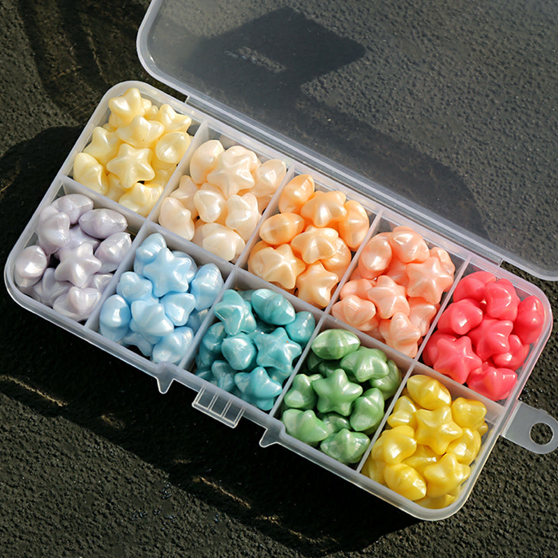 Macaron Color Star Spark Fire Paint Wax Granules Set - ViktaShop