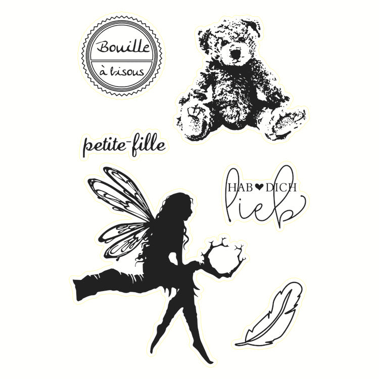 Transparent Silicone Creative Stamp – PVC DIY Seal for Journals & Crafts - ViktaShop