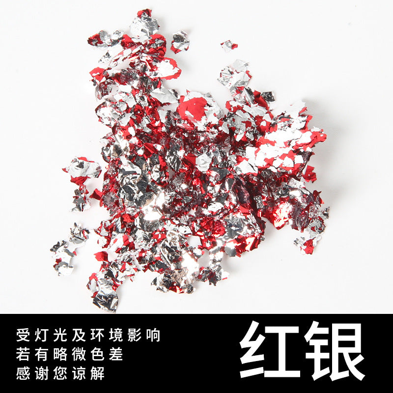 Broken Gold & Silver Foil – DIY Scrapbooking Copper Foil Decoration - ViktaShop