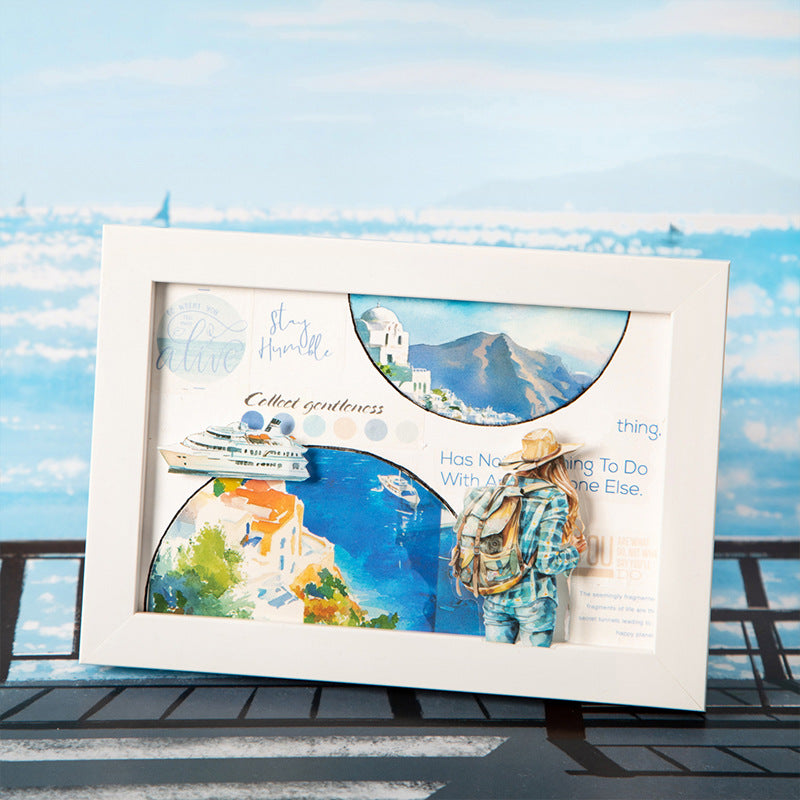 Travel Around the World Series Washi Sticker, 6 Pcs - ViktaShop