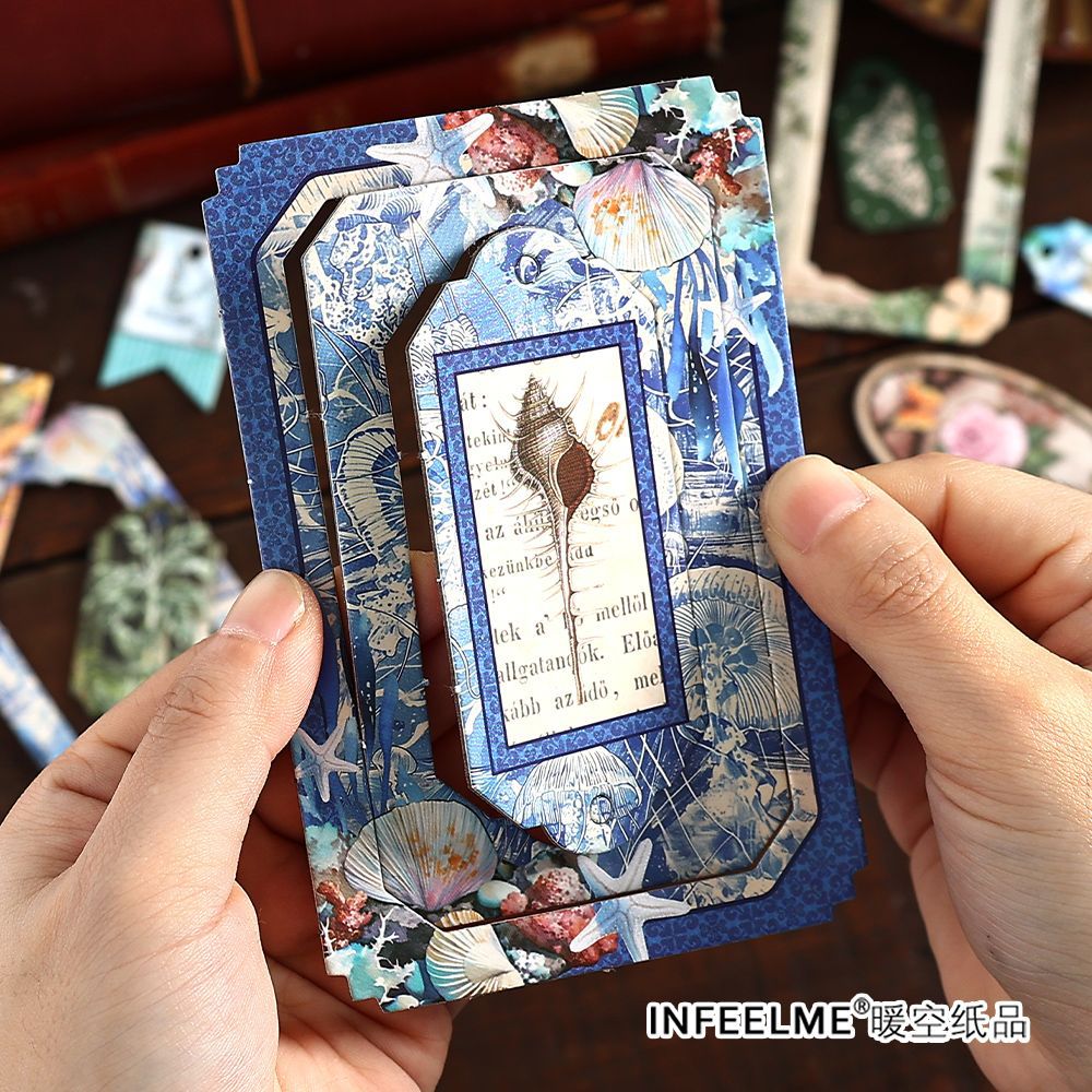 Cardboard Material Bag - Natural Creation Series 30 psc