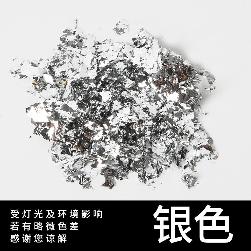 Broken Gold & Silver Foil – DIY Scrapbooking Copper Foil Decoration - ViktaShop