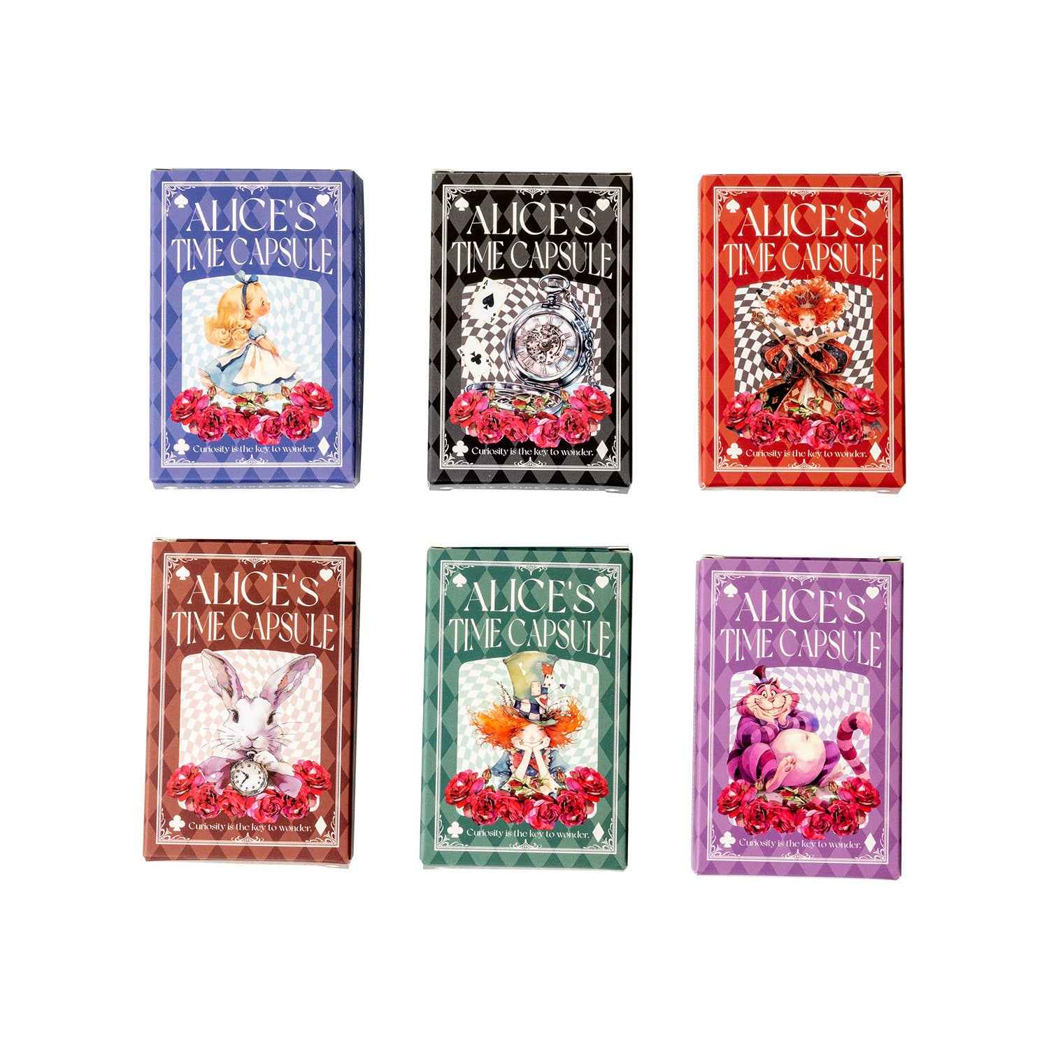Time Box Series Boxed Stickers - 30 Pcs