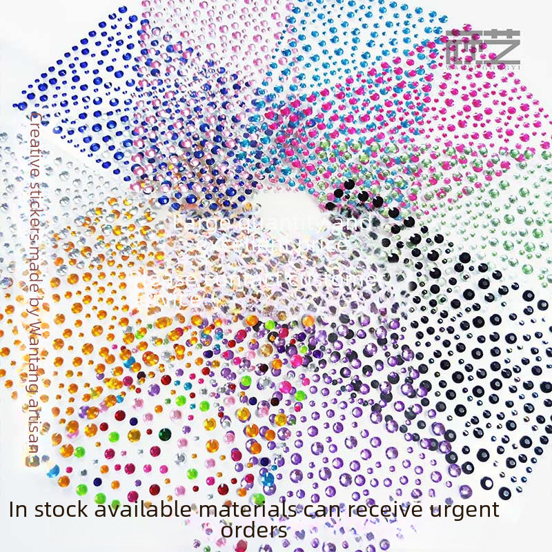 Spot Diamond Stickers – Acrylic Flash Rhinestone - ViktaShop