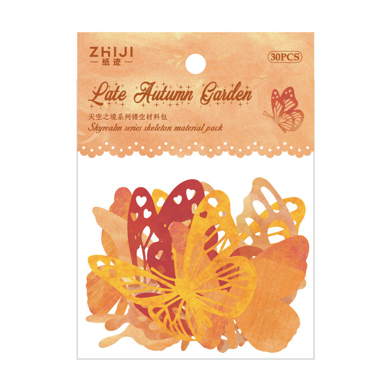 Sky Realm Hollow Material Pack - White Kraft Paper, 6 Options - ViktaShop