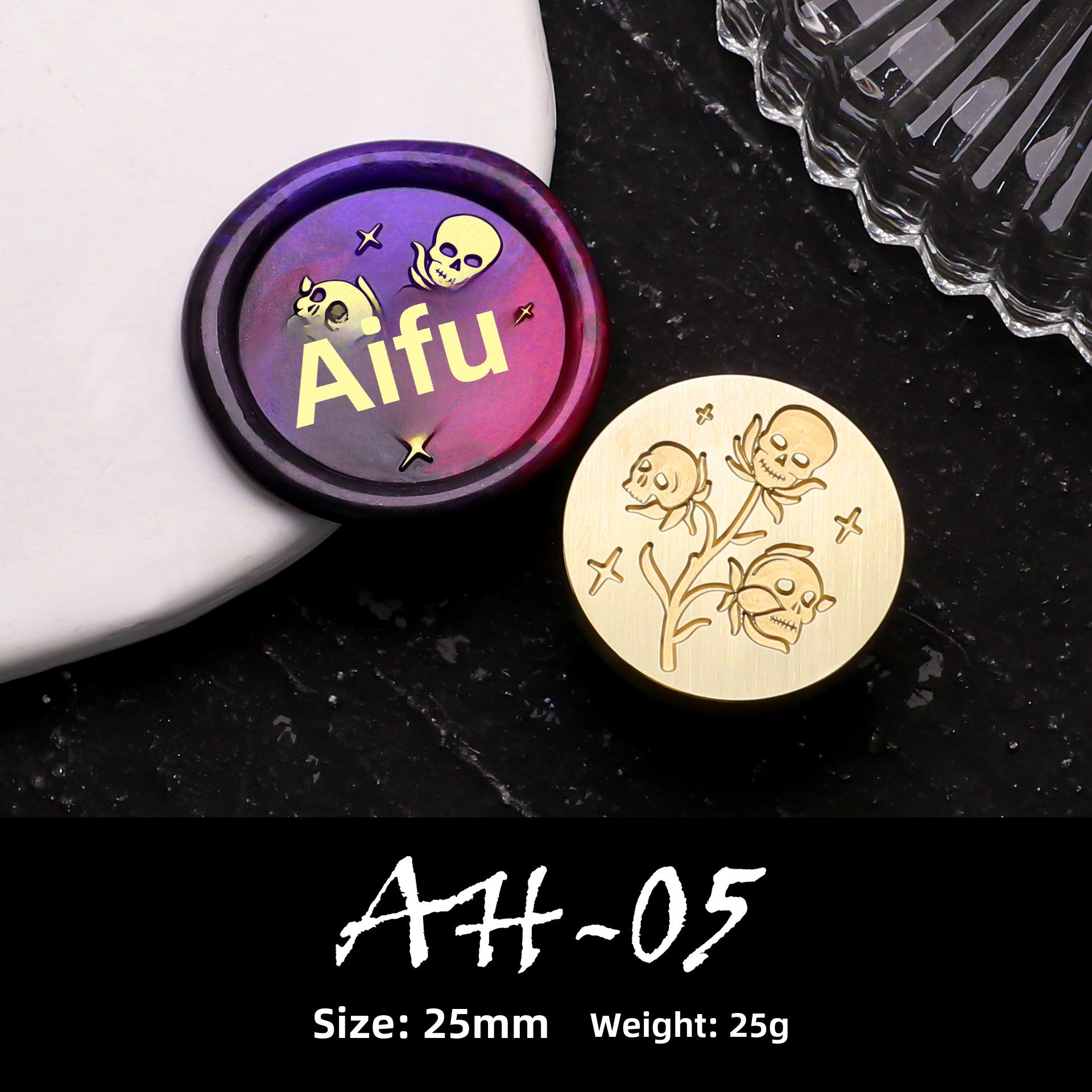 European Color Dark Series Fire Paint Wax Seal Collection - ViktaShop