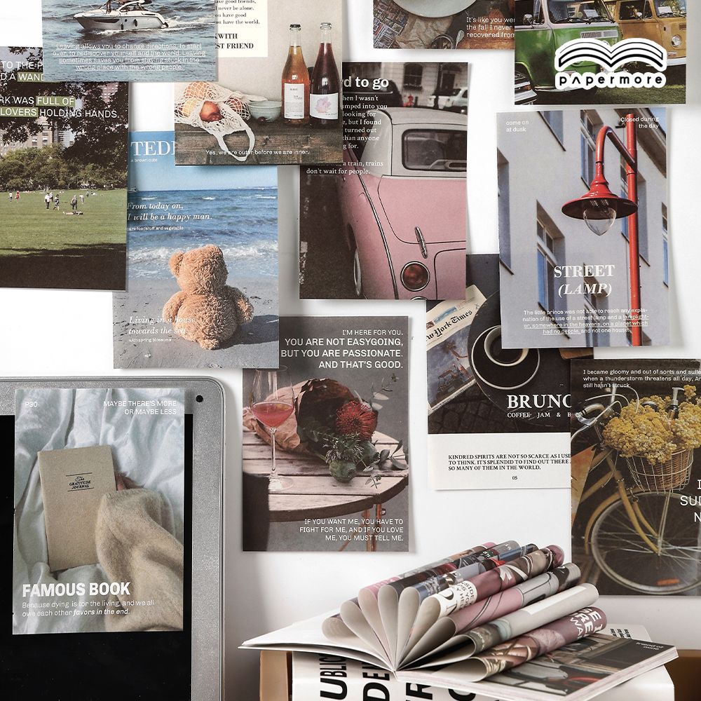 Romantic Moments Series Decorative Material Paper, 50 Pcs - ViktaShop