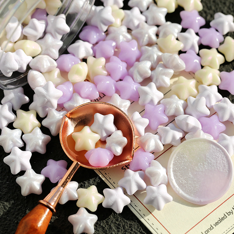 Macaron Color Star Spark Fire Paint Wax Granules Set - ViktaShop