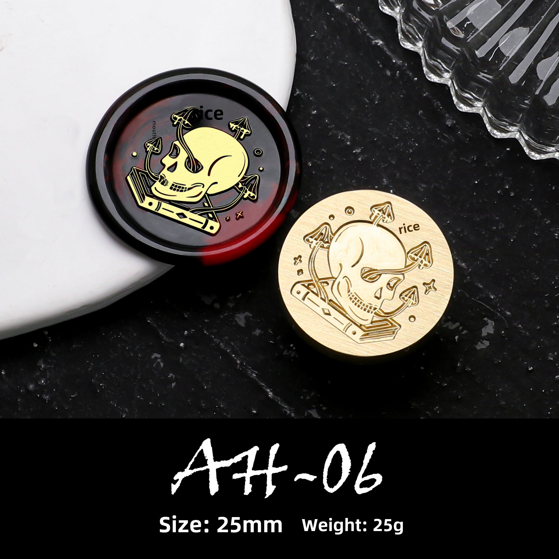 European Color Dark Series Fire Paint Wax Seal Collection - ViktaShop