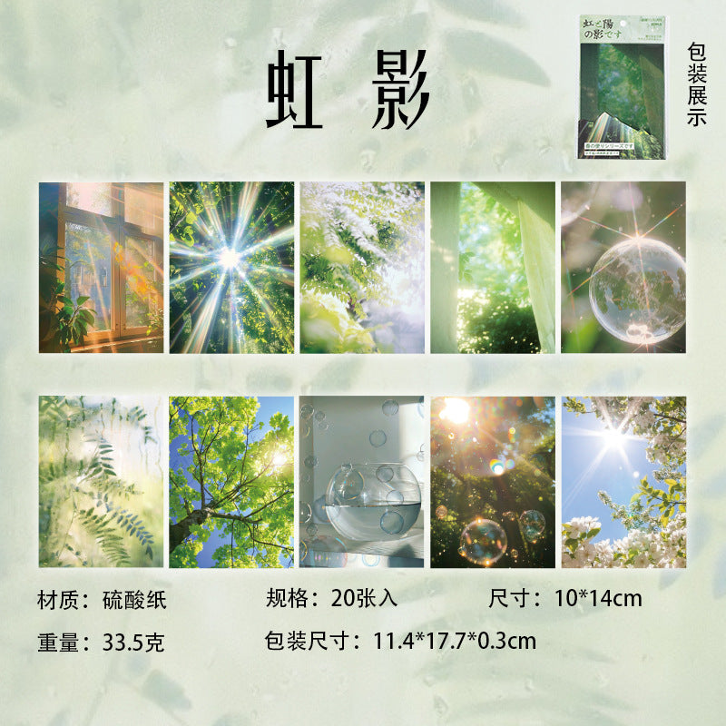 Spring tide paper 10 psc