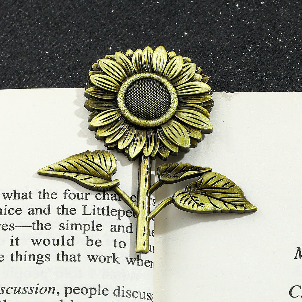 Vintage Metal Bee Bookmark – Antique Bronze Page Clip - ViktaShop