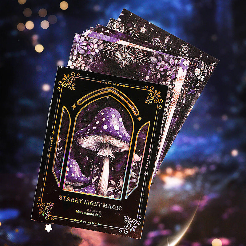 Beautiful Day Starry Night Stickers – Dark Magic Series, 6 Options - ViktaShop